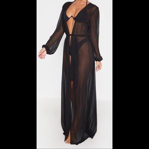Sheer robe for home or for beach you pick!